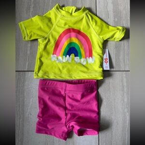 ❤️4 for $25❤️6-12 month swim suit - NEW